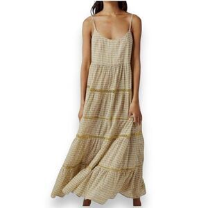 Free People Midnight Dance Print Maxi Slip Dress